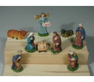 Presepe in Miniatura 9 Pezzi Tabor PS406 - Decorazione Natalizia